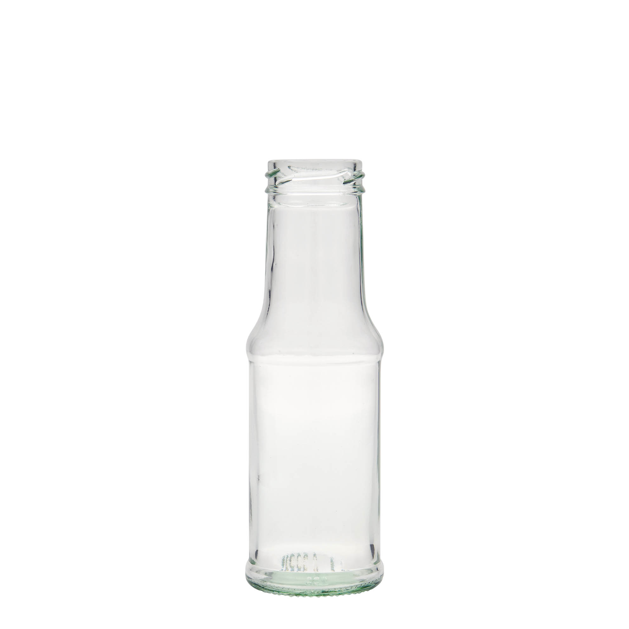 200 ml condiment bottle, glass, closure: twist off (TO 43)