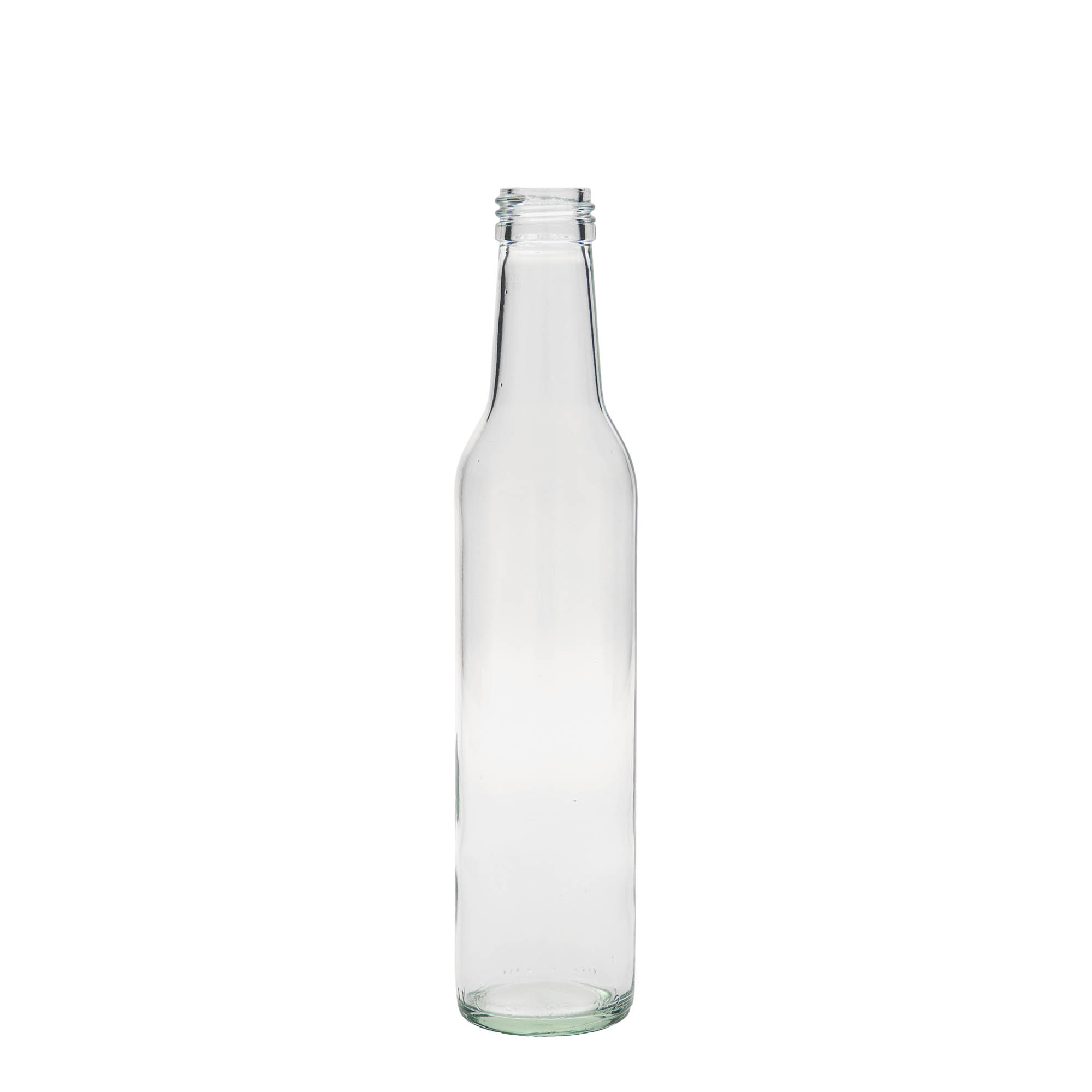 250 ml glass bottle 'Cilindrica', closure: PP 28