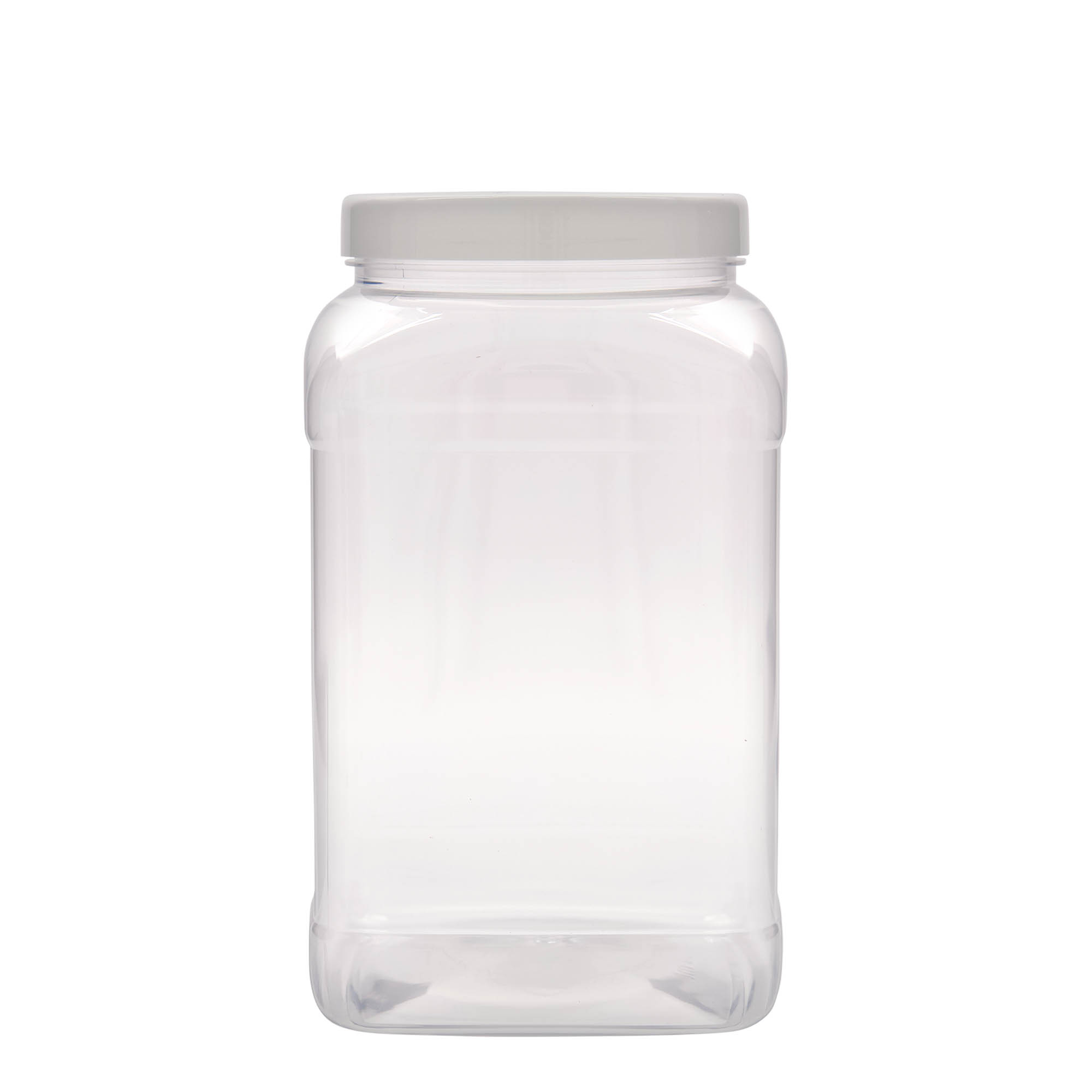 3,000 ml PET jar 'Dana', square, plastic, closure: 110/400