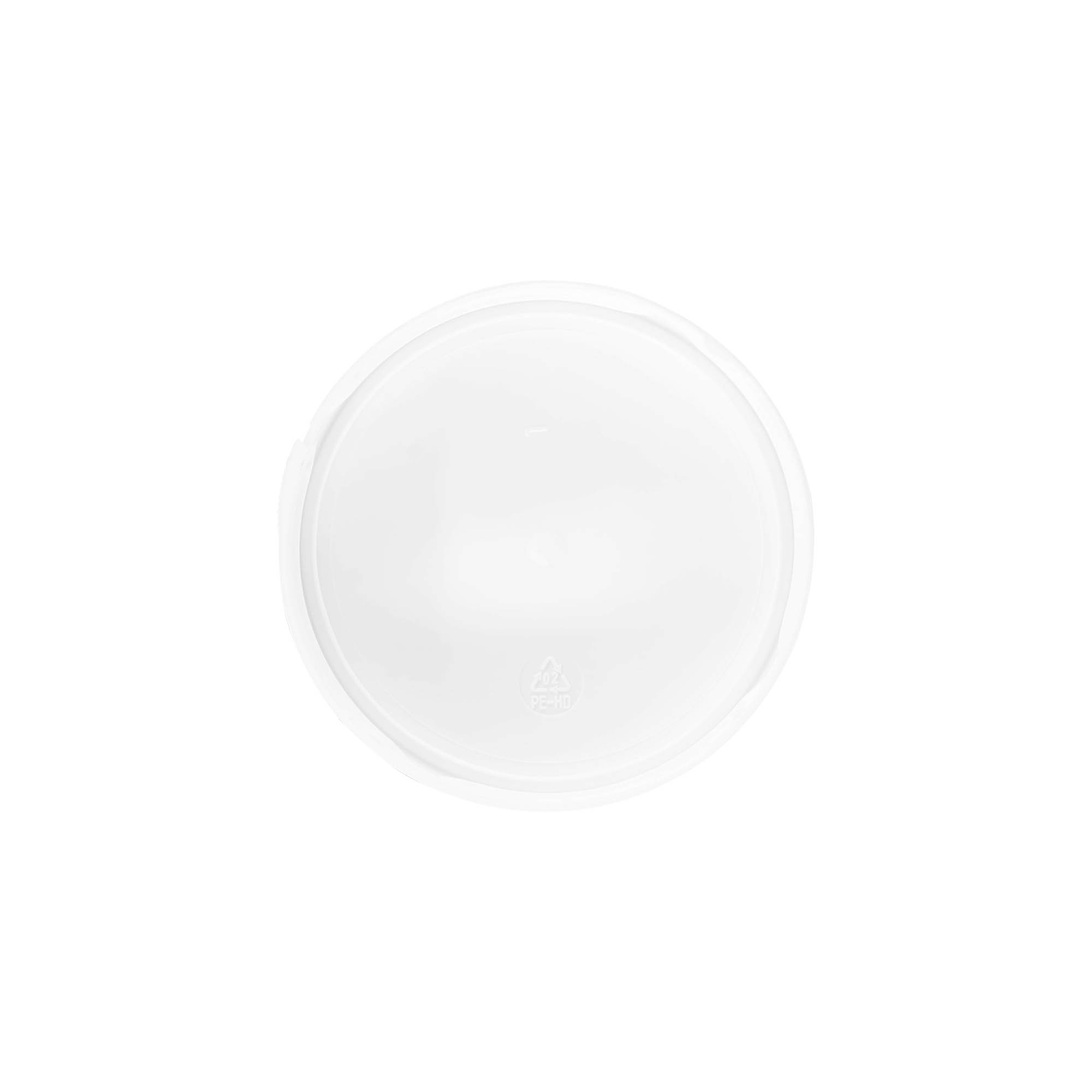 80mm screw cap 'Securilock', PP plastic, white