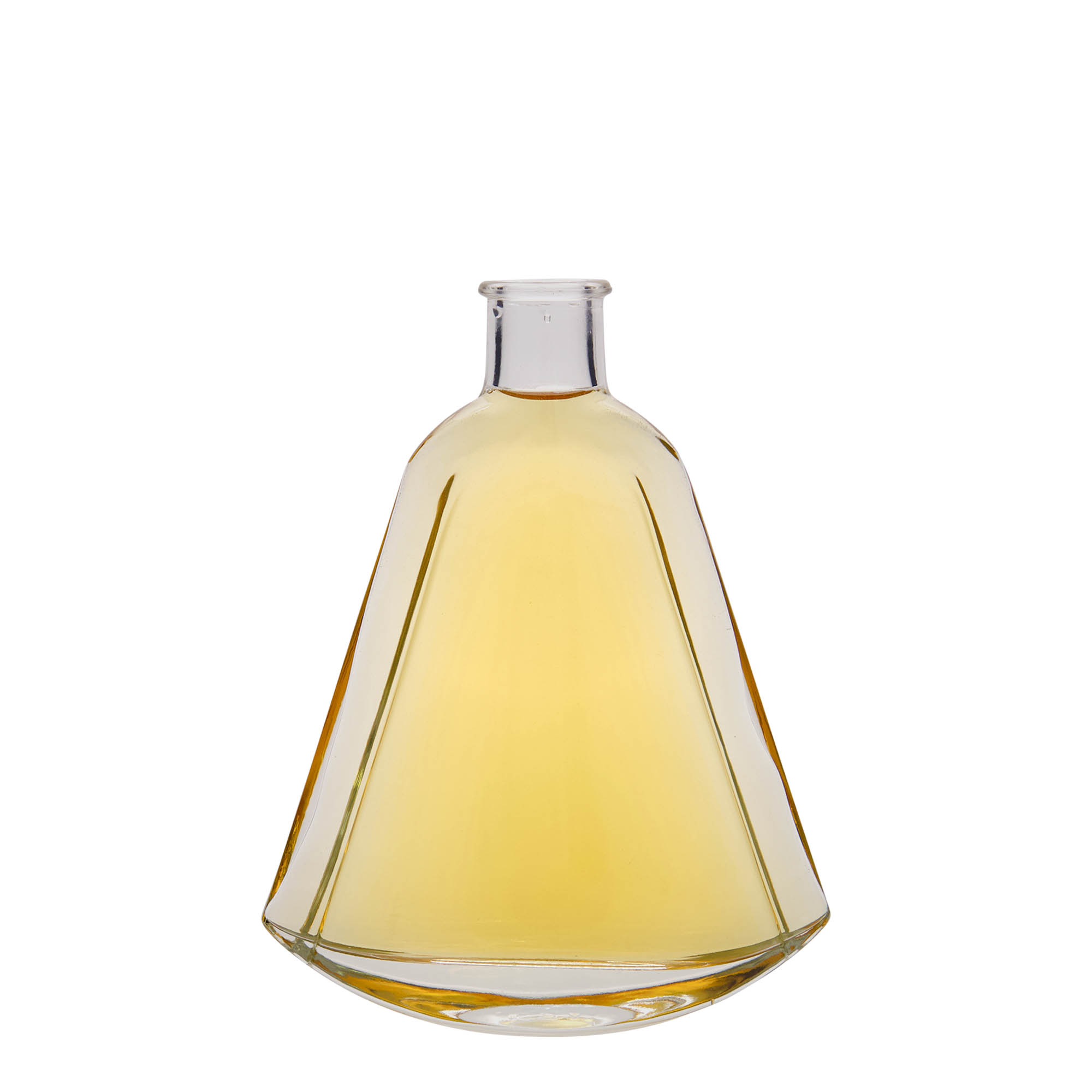 200 ml glass bottle 'Maurizio', oval, closure: cork