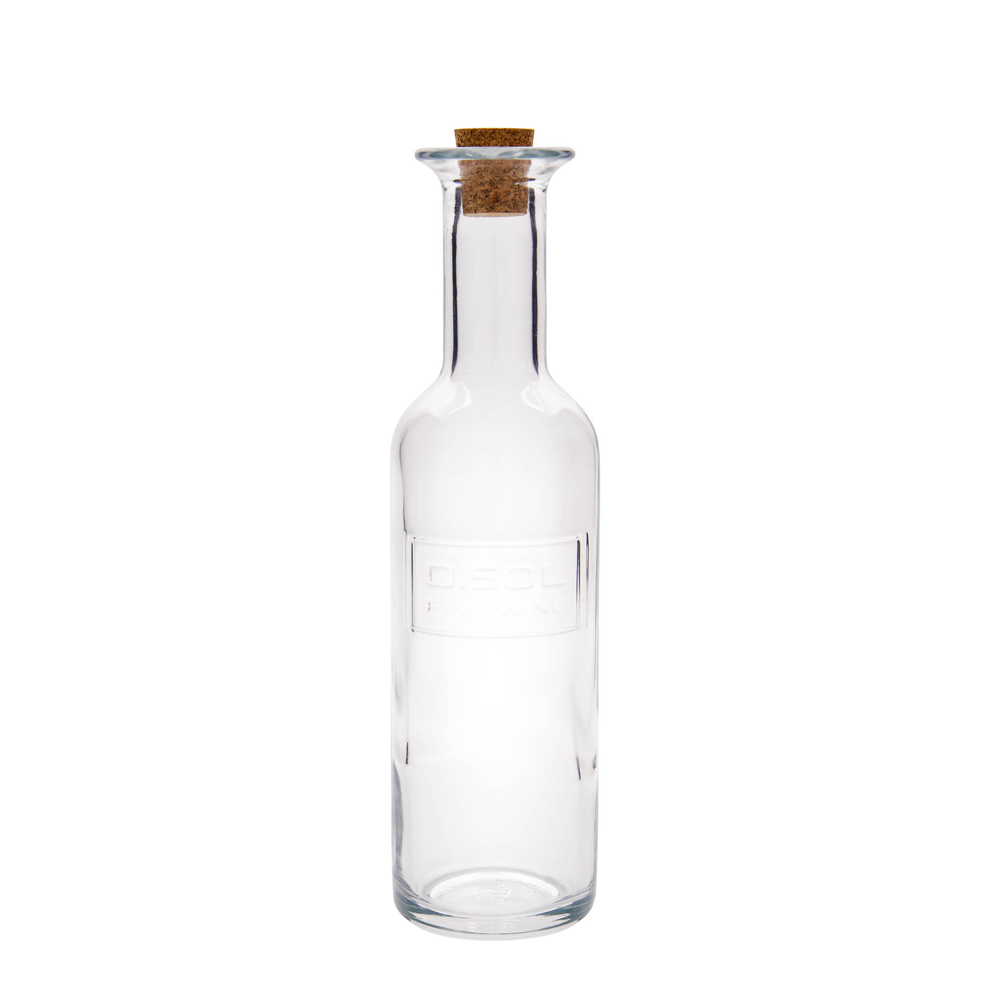 500 ml glass bottle 'Optima Fine Wine', closure: cork