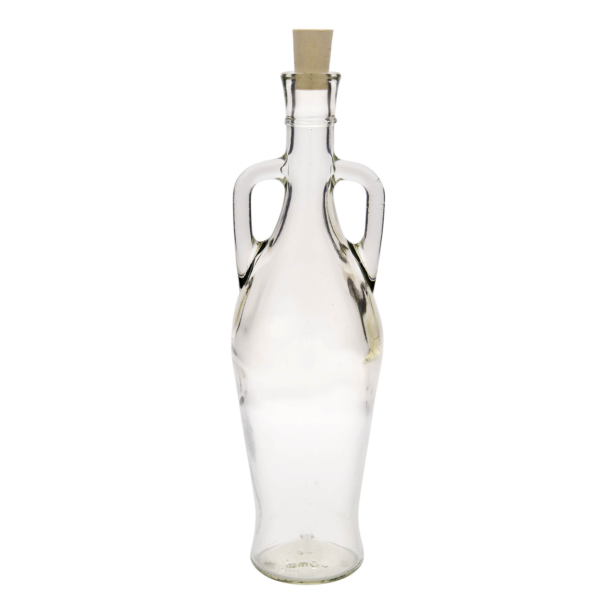 750 ml glass bottle 'Amphore', closure: cork