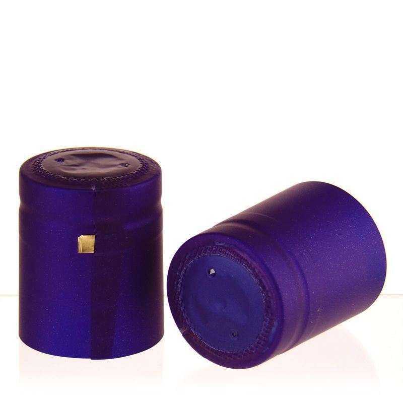 Heat shrink capsule 32x41, PVC plastic, violet