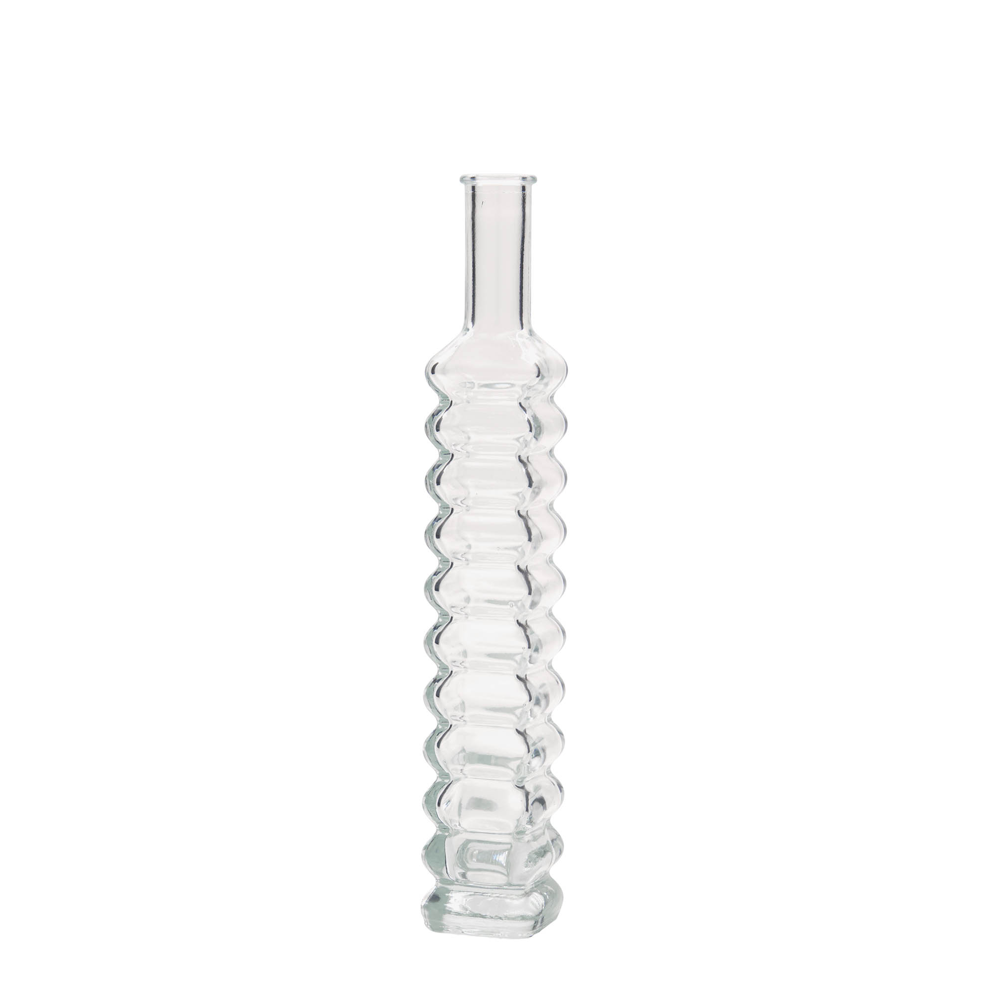 100 ml glass bottle 'Roma', square, closure: cork