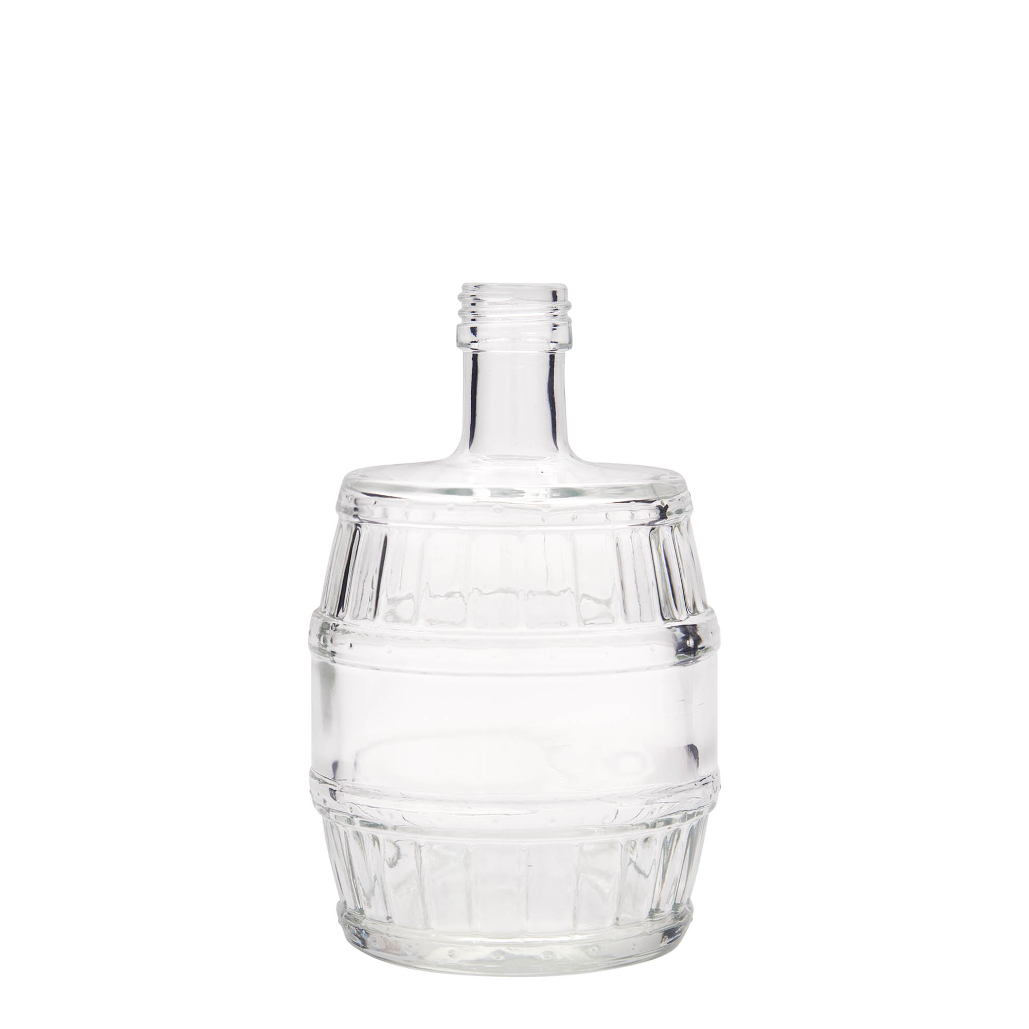 500 ml glass bottle 'Fass', closure: PP 28