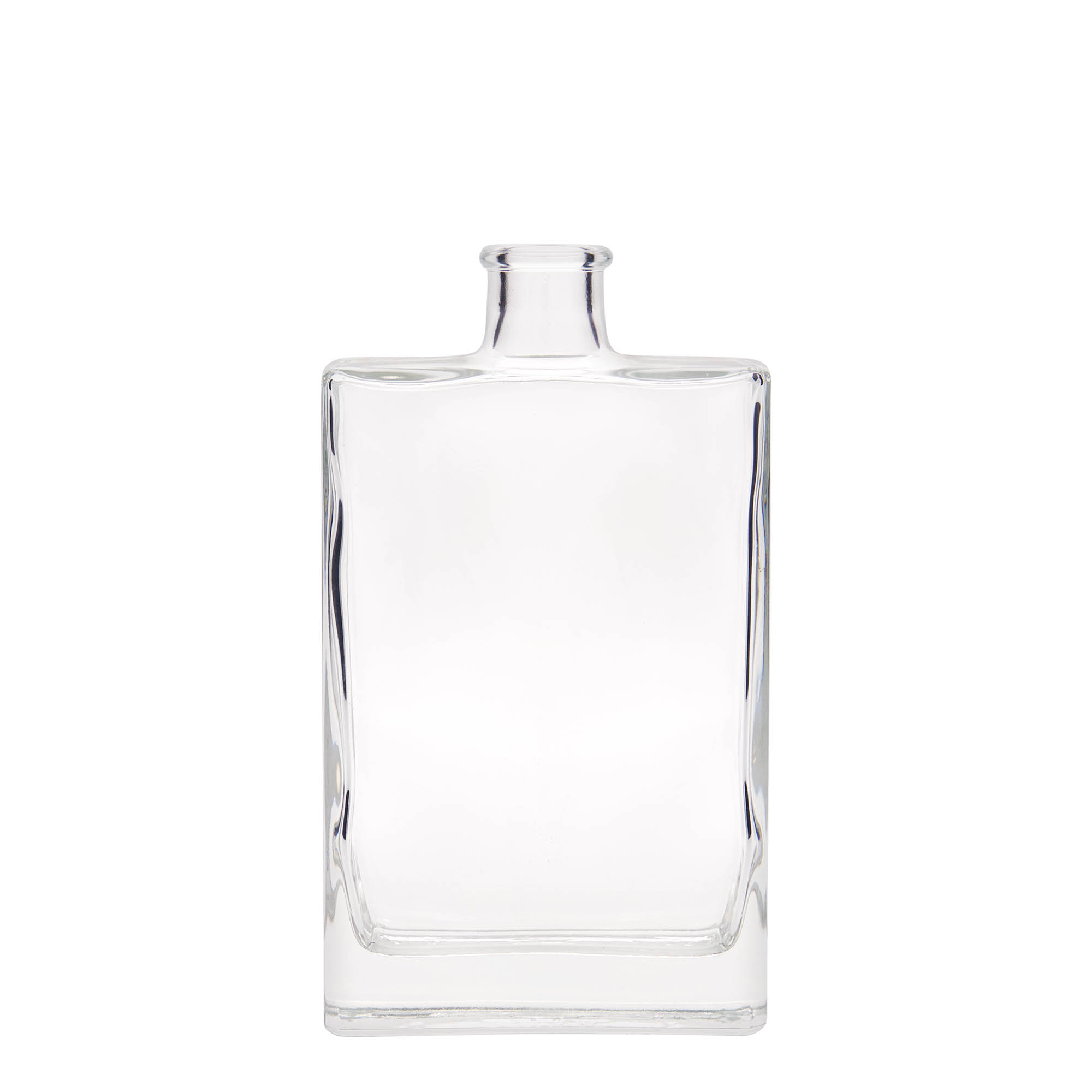 350 ml glass bottle 'Julia', rectangular, closure: cork