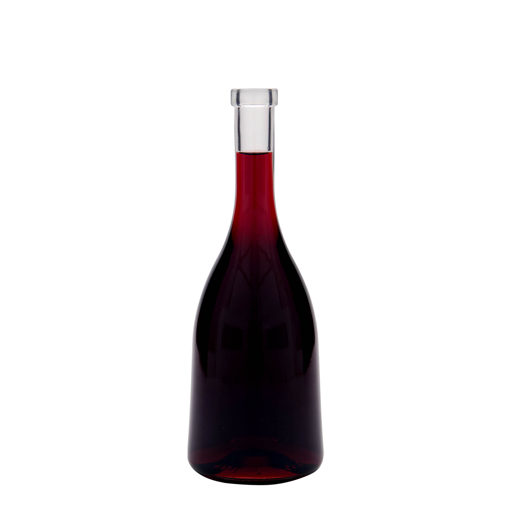 500 ml glass bottle 'Rustica', closure: cork