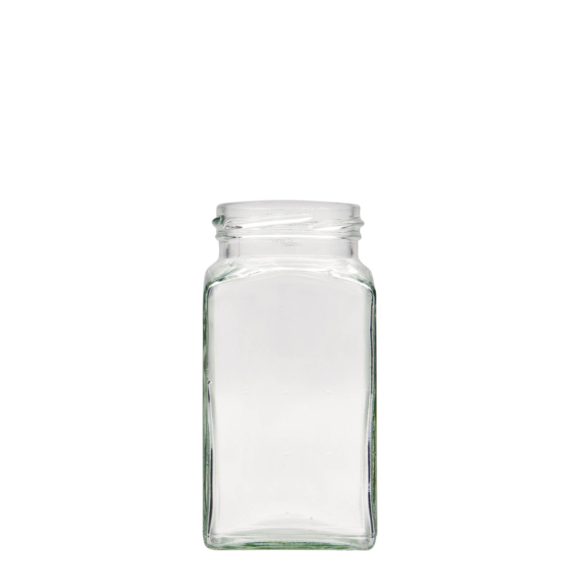 312 ml square jar, closure: twist off (TO 58)