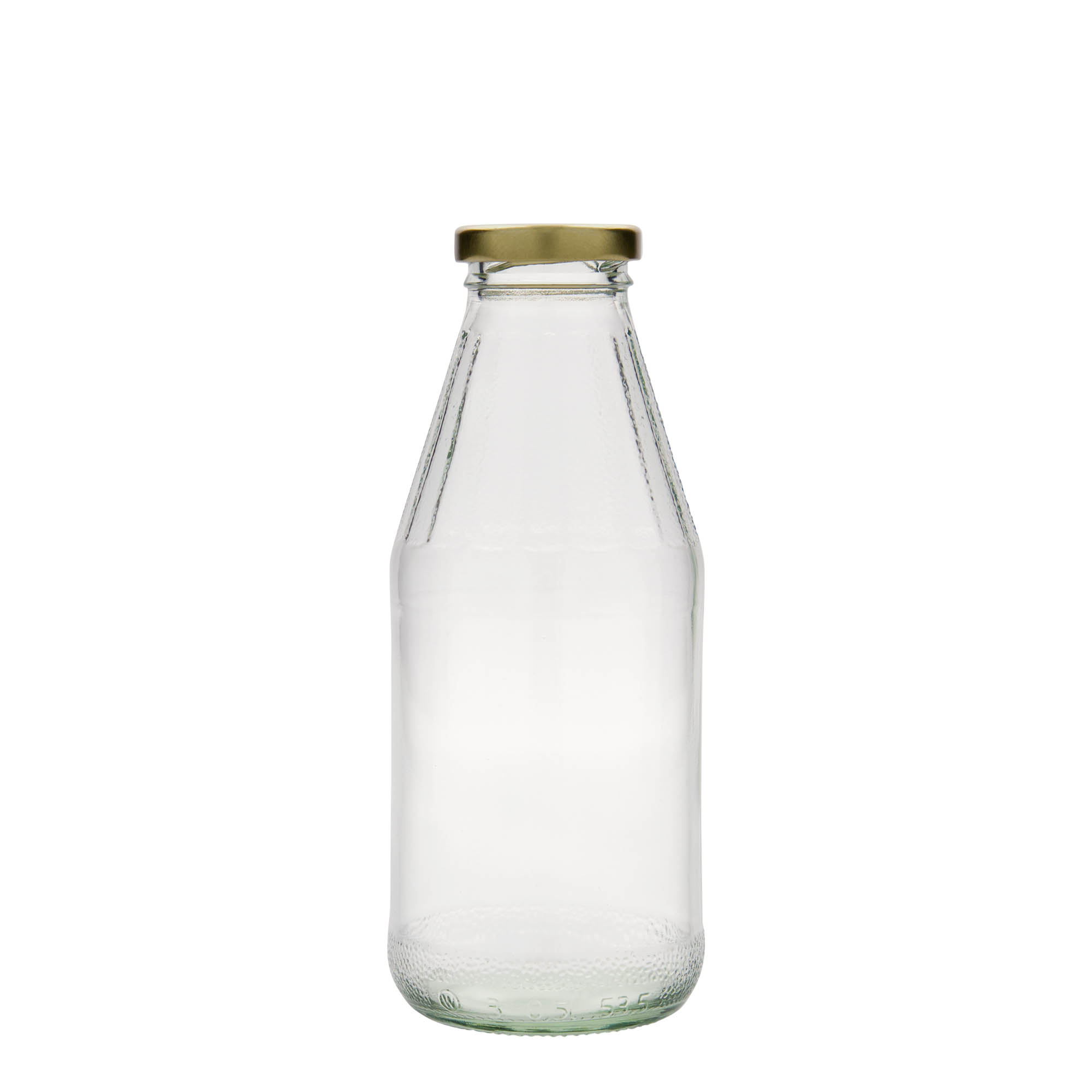 500 ml wide neck universal bottle, glass, closure: twist off (TO 43)