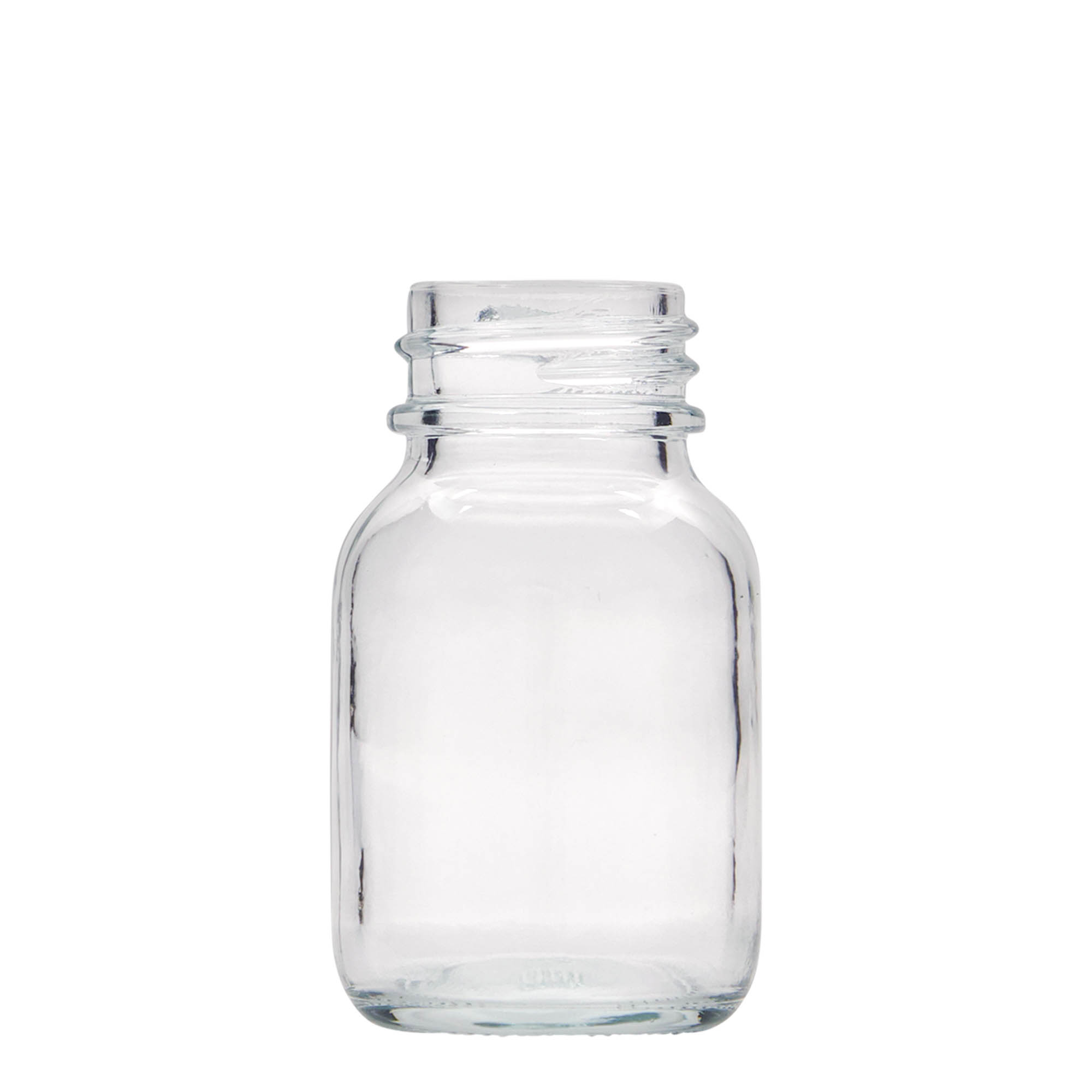 50 ml wide mouth jar, closure: DIN 32