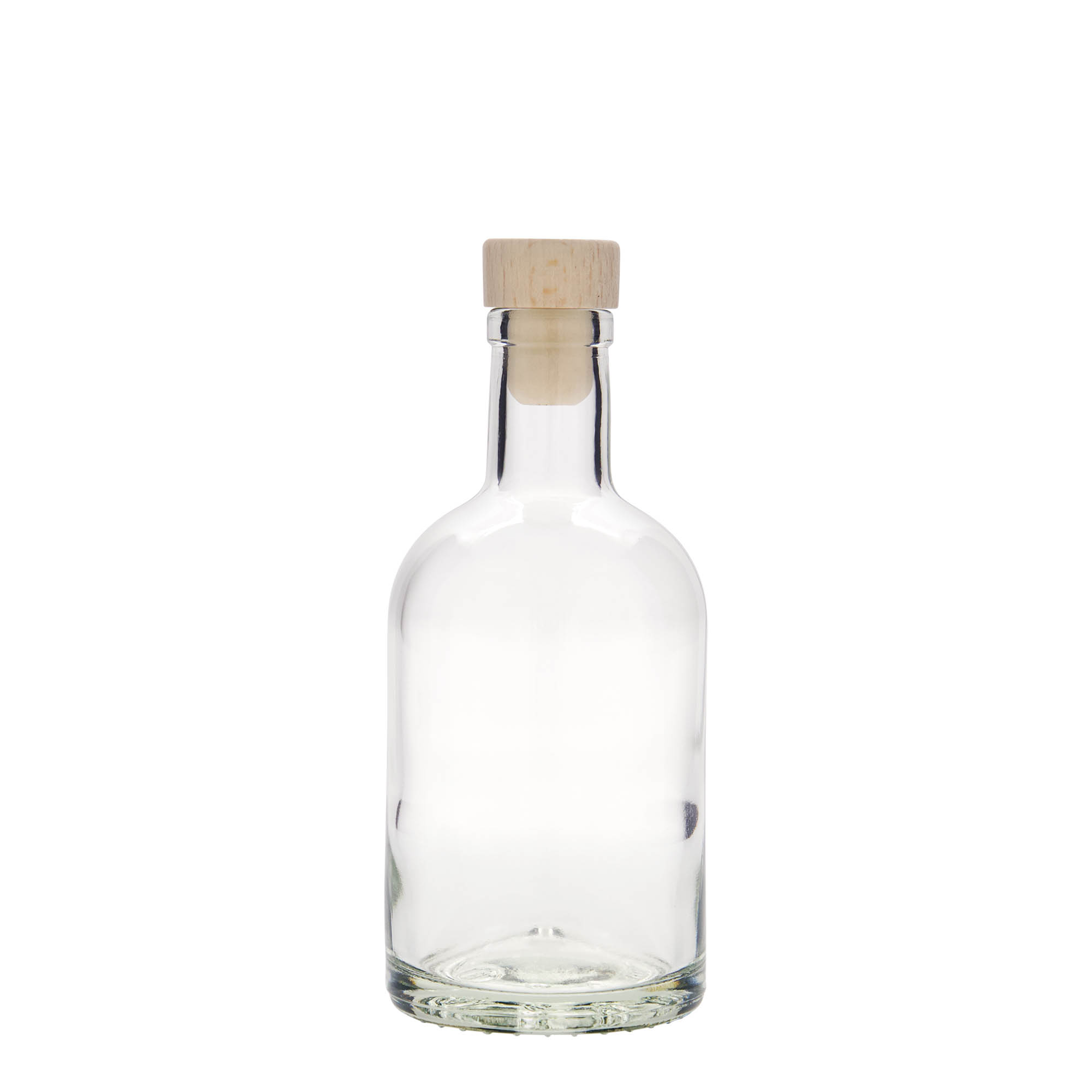 250 ml glass bottle 'First Class', closure: cork