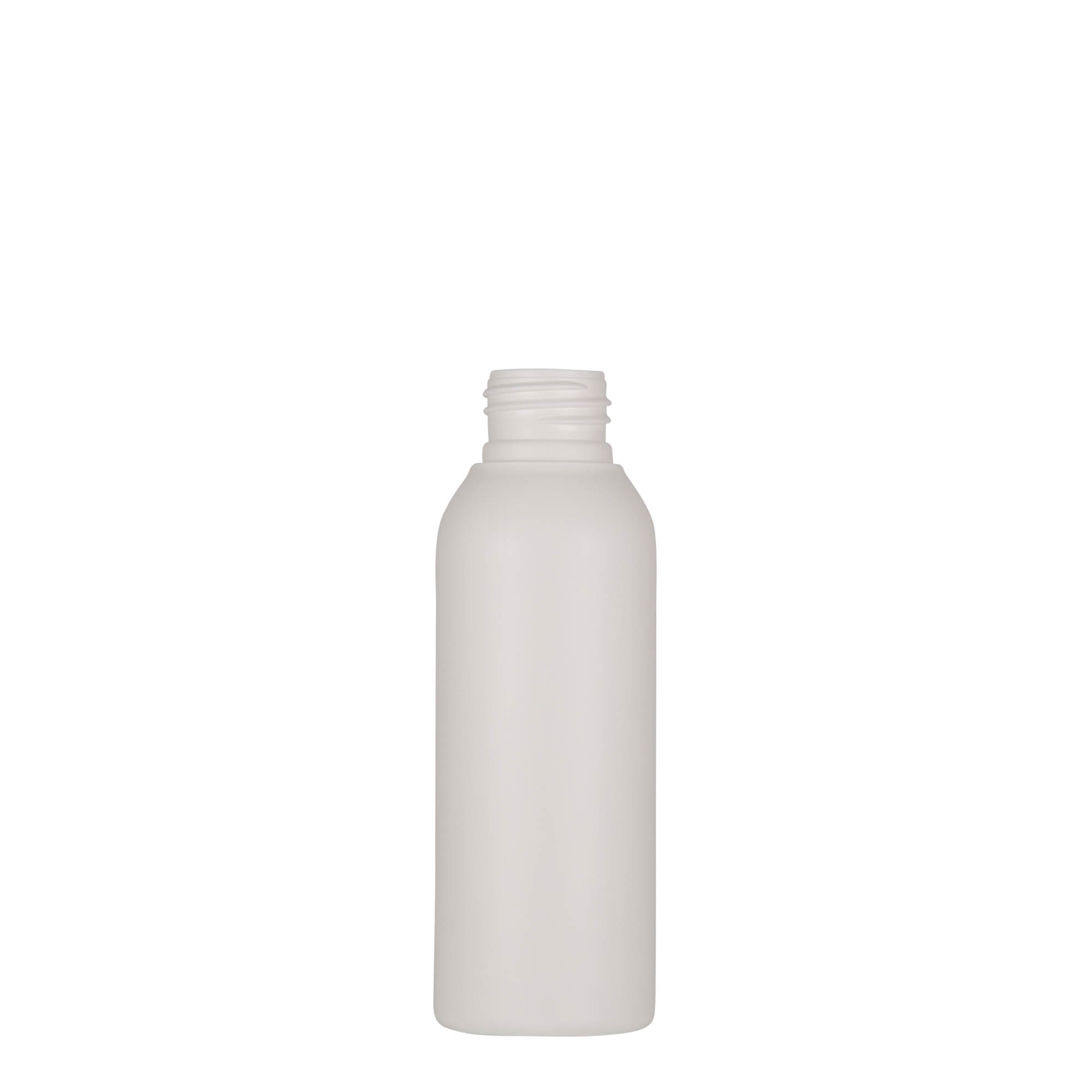 100 ml plastic bottle 'Tuffy', HDPE, white, closure: GPI 24/410