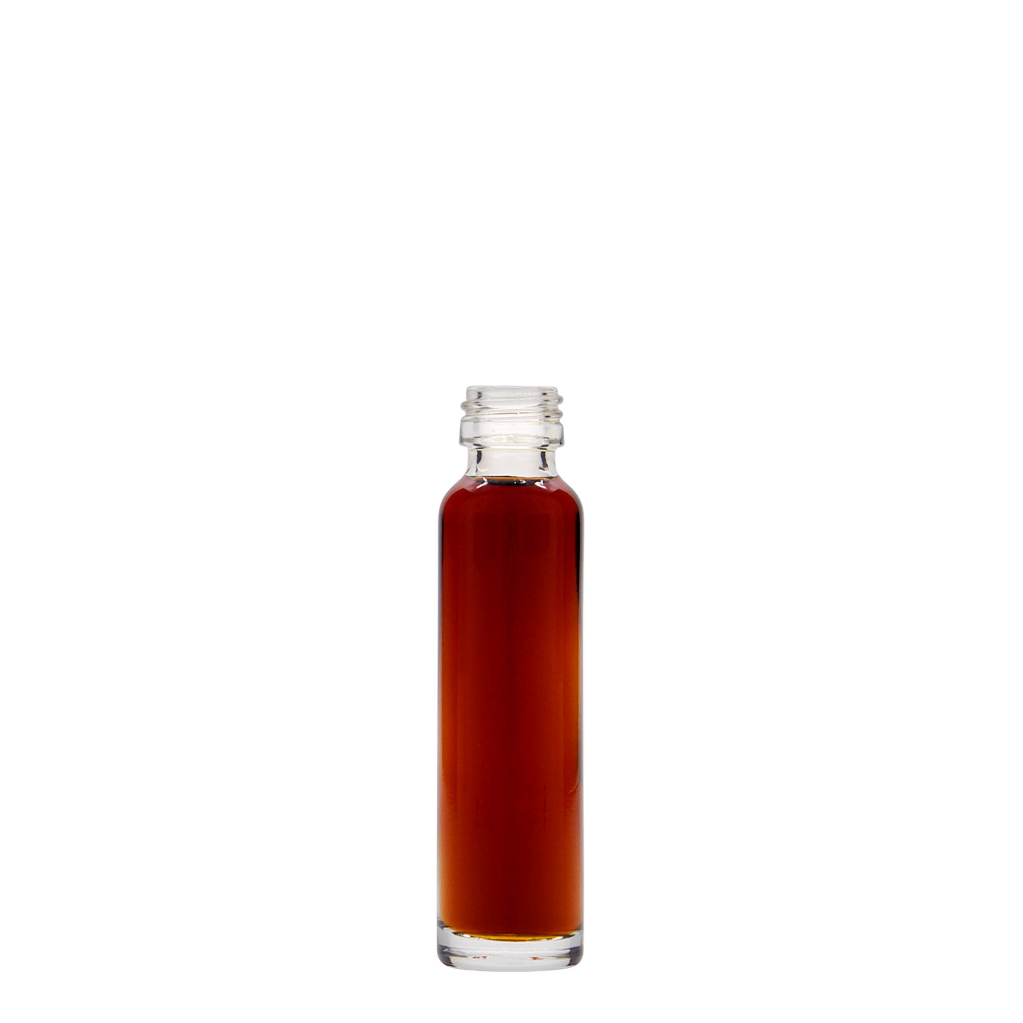 20 ml jug, glass, closure: PP 18