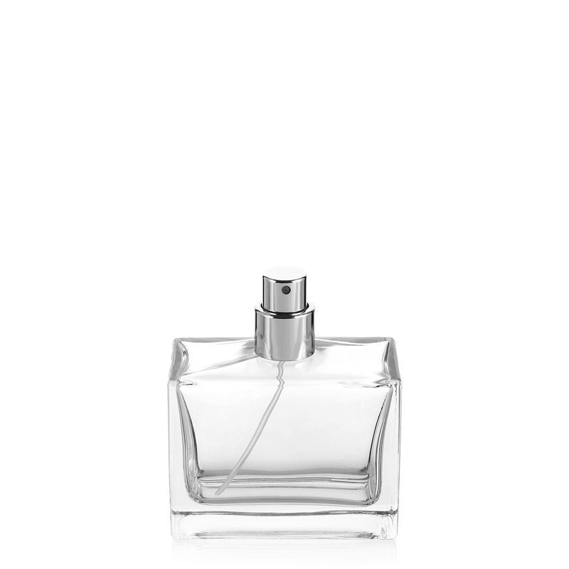 50 ml glass bottle 'Bayonne', rectangular