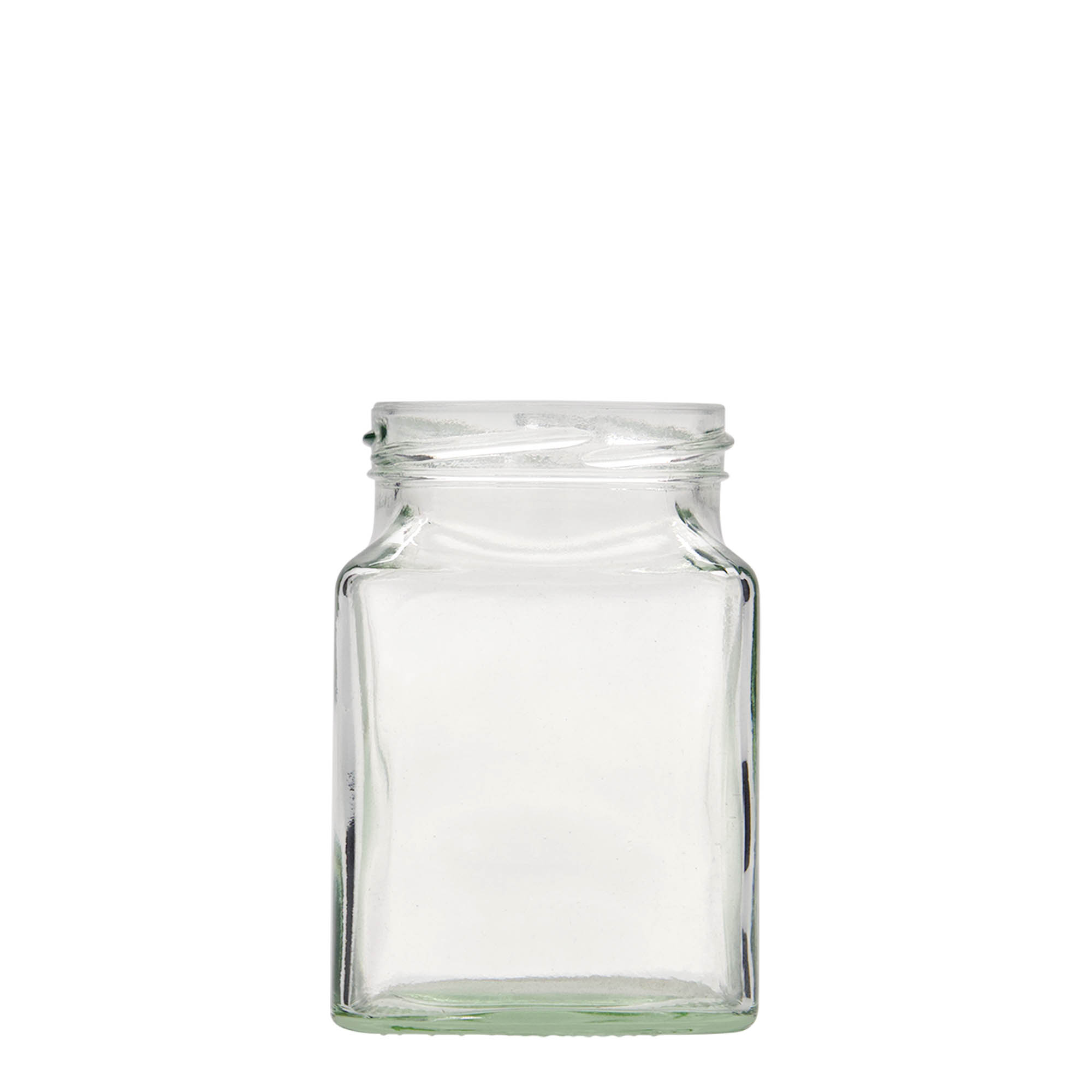 314 ml square jar, closure: twist off (TO 63)