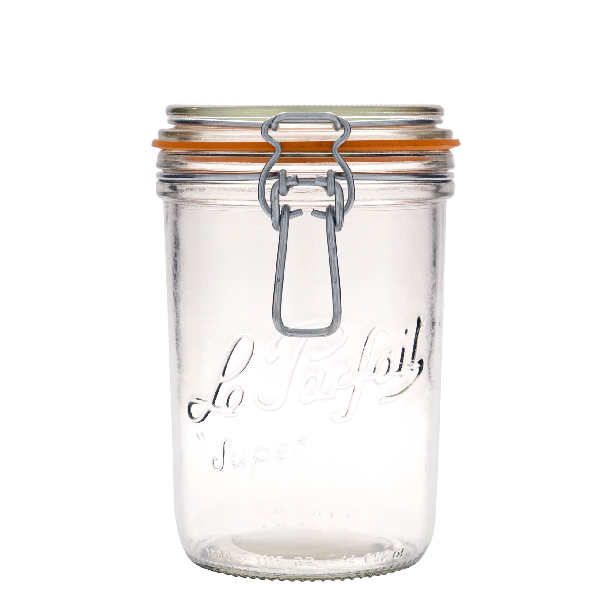 1,000 ml clip top jar 'Le Parfait Super Terrine', closure: clip top