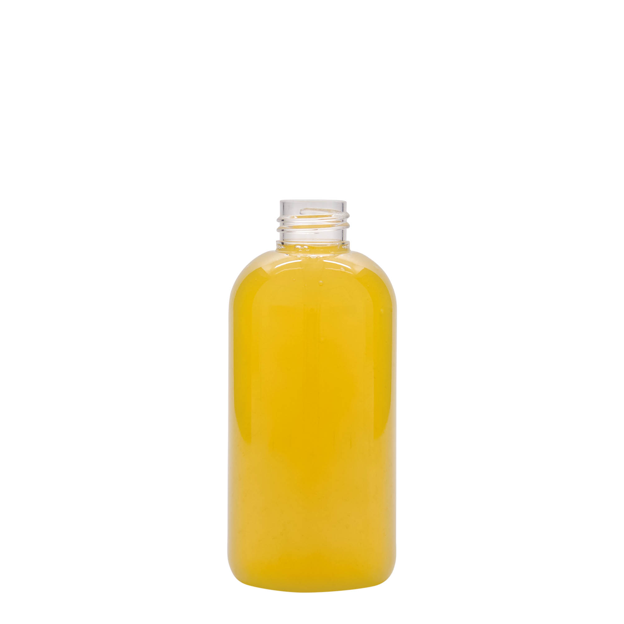 200 ml PET bottle 'Boston', plastic, closure: GPI 24/410