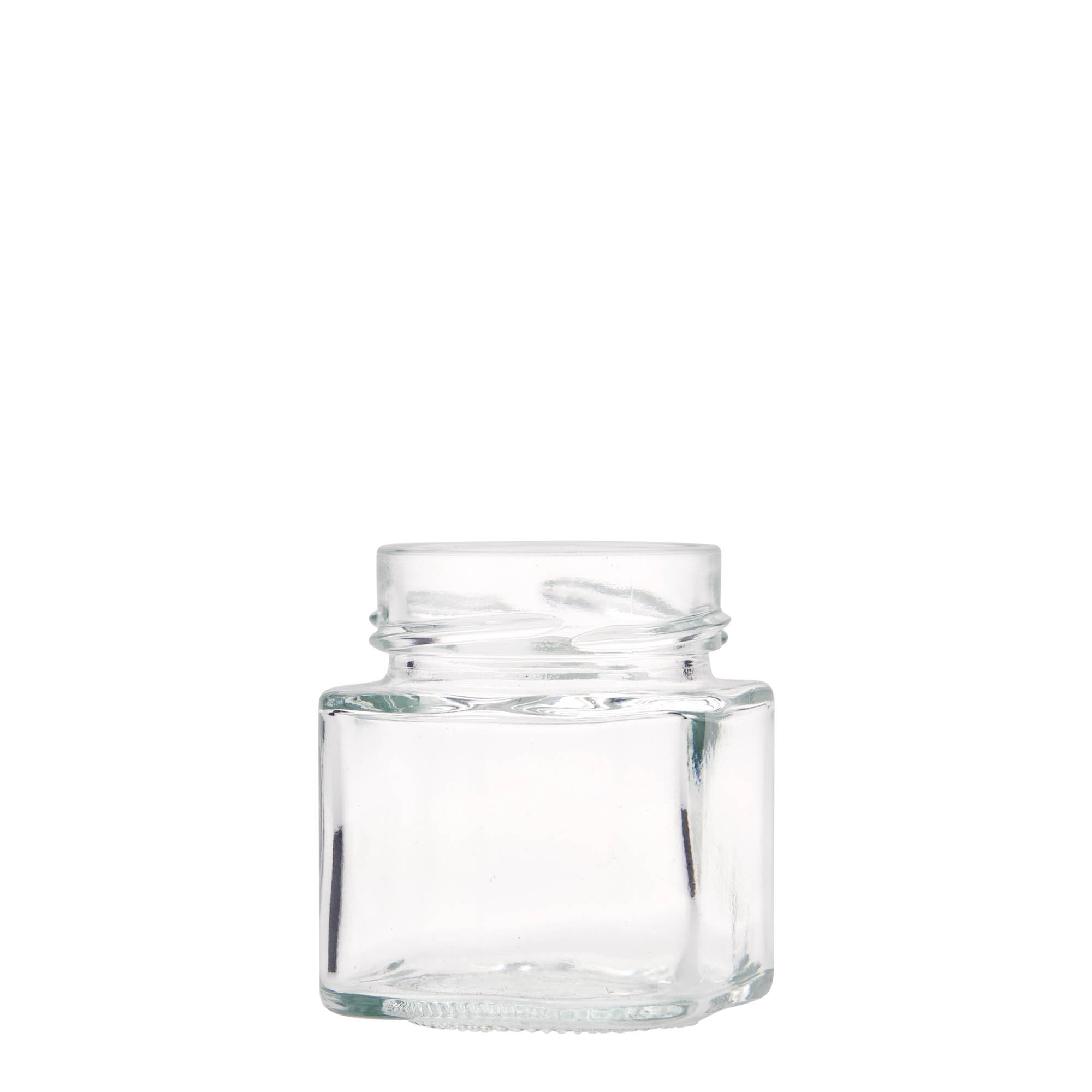 156 ml square jar 'Funny', closure: deep twist off (DTO 58)