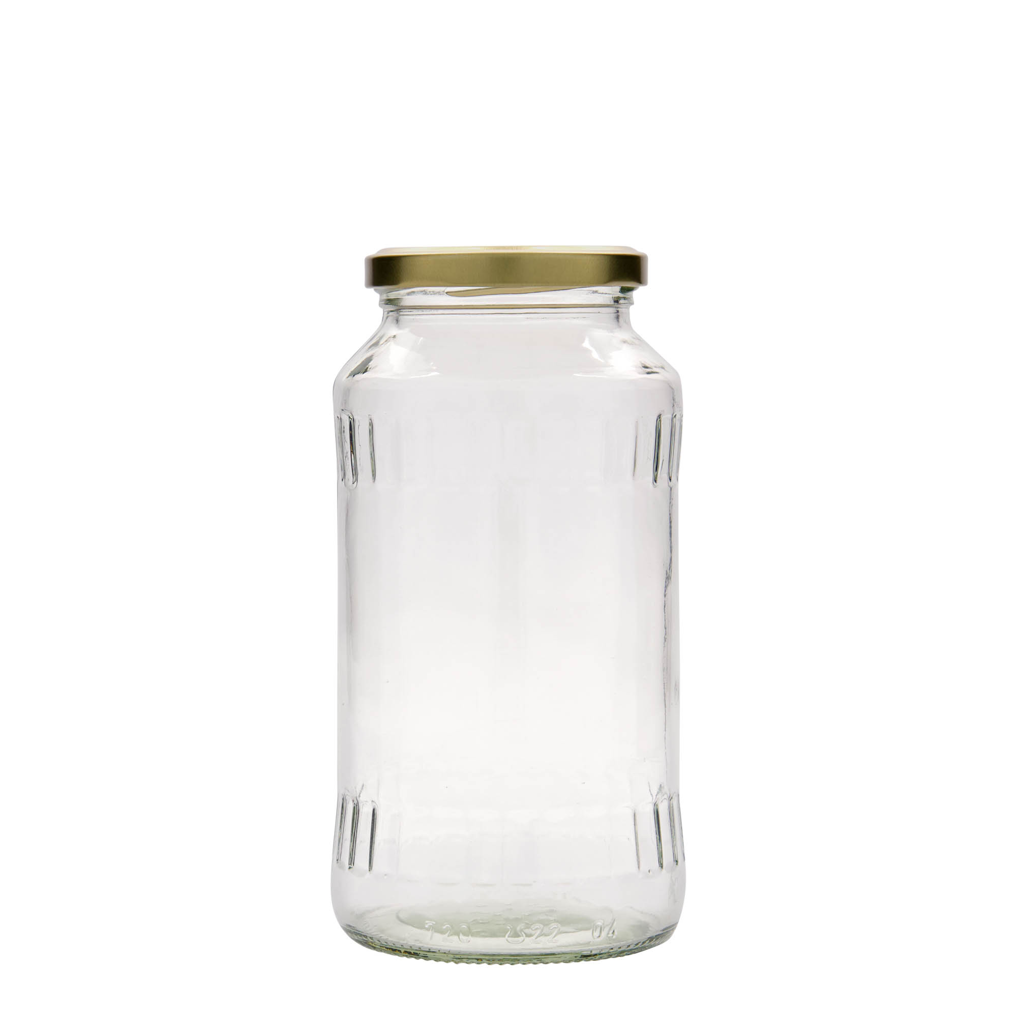 720 ml faceted jar, closure: twist off (TO 66)