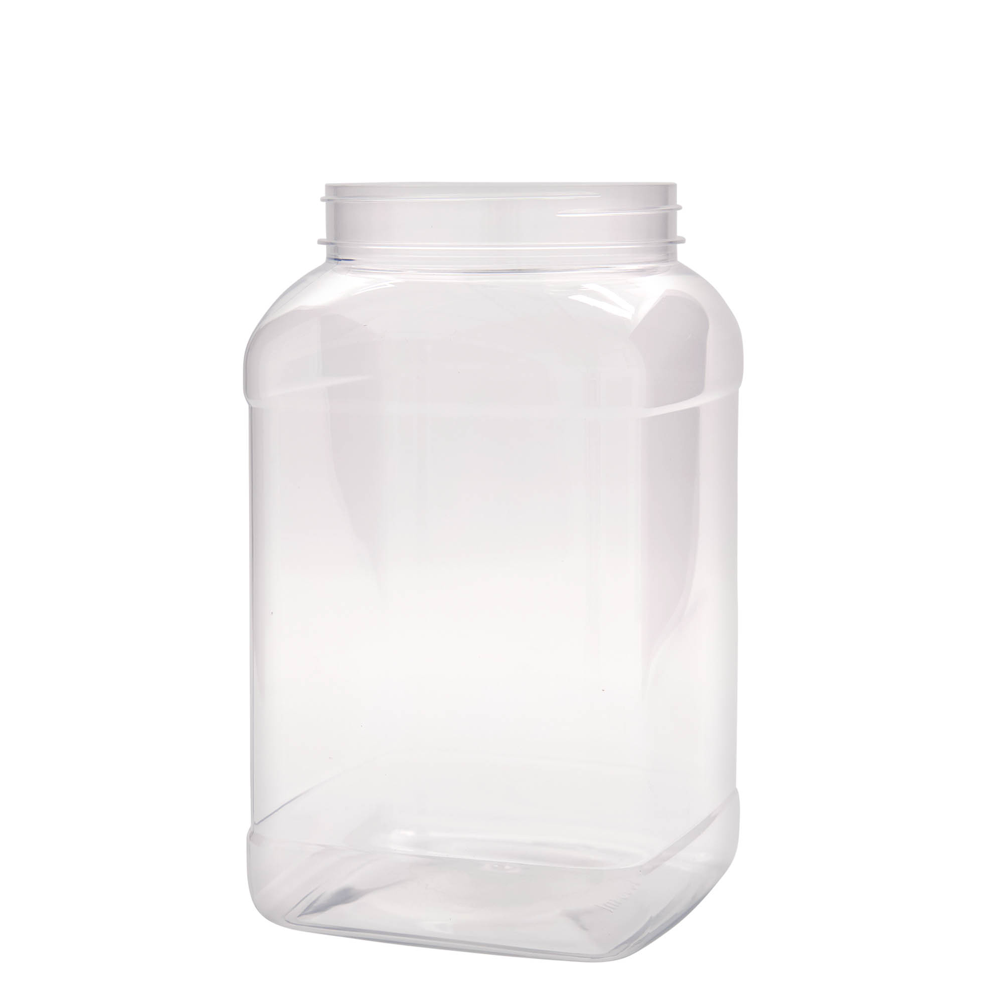 3,000 ml PET jar 'Dana', square, plastic, closure: 110/400